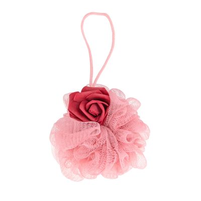 Mad Beauty Disney Princess Beauty & The Beast Belle Body Puff Loofah Sponge | Novelty Beauty, Cosmetic, and Skincare Gifts for Women, Adults, and Kids
