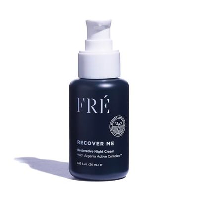 Moisturizer Face Cream for Night, Recover Me by FRE Skincare - Anti-Aging Formula for Fine Lines &amp; Wrinkles - Argan Oil Complex, Hyaluronic Acid &amp; Niacinamide - Vegan, Paraben-Free