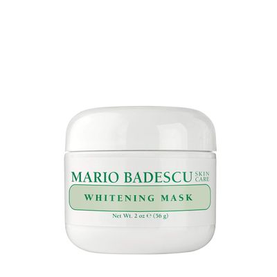Mario Badescu Kojic Acid Whitening Mask - Illuminating Face Mask for Brightening, Hydration &amp; Discoloration - With Grapeseed Oil, Beeswax &amp; Vitamin E for Smoother, Radiant Skin, 2 Oz