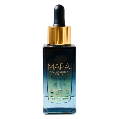 MARA - Natural Chlorella + Reishi Sea Vitamin C Serum | Non-Toxic, Plant-Based Skin Care | Firm + Illuminates the Skin While Targeting Fine Line + Wrinkles (1 oz | 30 ml)