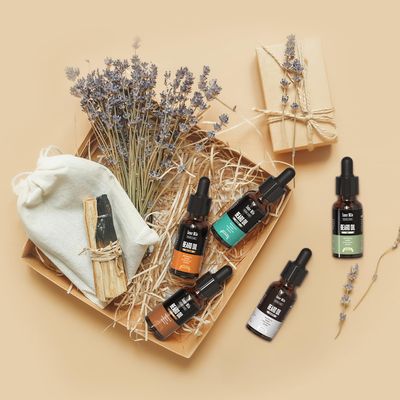 ISNER MILE 5 Pack Beard Oil Set Leave in Conditioner, Cedarwood Sandalwood Sage Sweet Orange, Mustaches Soften Moisturizing, Valentines Day Gifts for Him Husband, Gifts for Men Dad Father Boyfriend