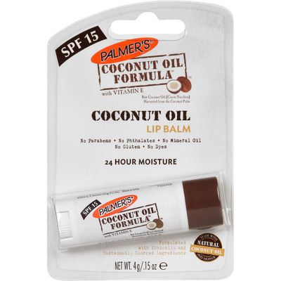 Palmer&#39;s Coconut Oil Formula Lip Balm with SPF 15, 0.15 Ounce