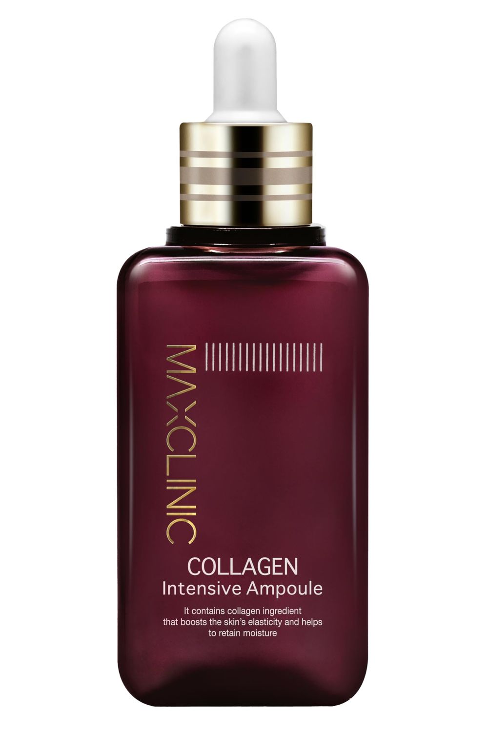 MAXCLINIC Collagen Intensive Ampoule | Firming Serum for Face w/ 3 Types of Collagen | Hydrating Face Serum Ampoule Korean Skin Care | Glass Skin Ampoule Collagen Serum (3.38 fl oz)