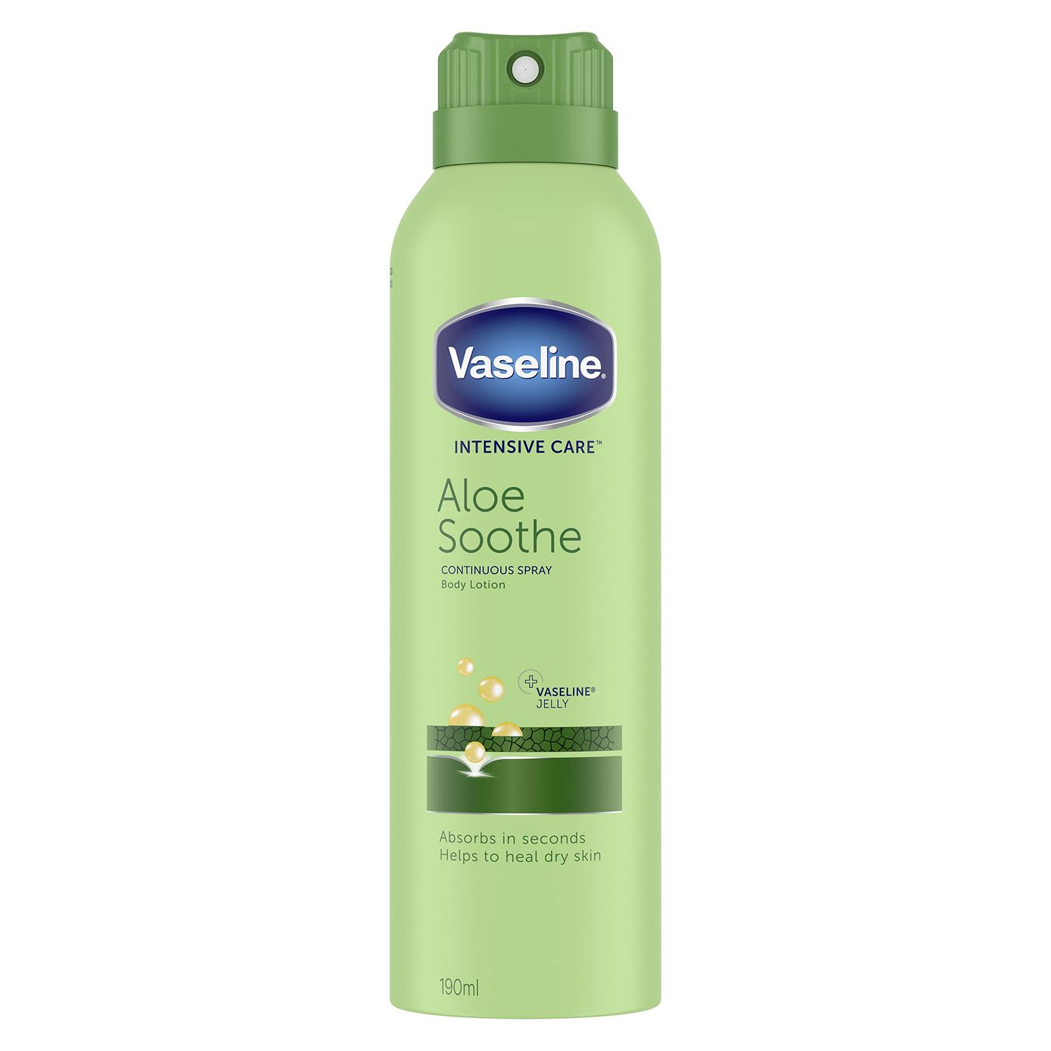Vaseline Spray and Go Moisturizer, Cocoa Radiance and Aloe Soothe Combo, 6.5 Ounce Each