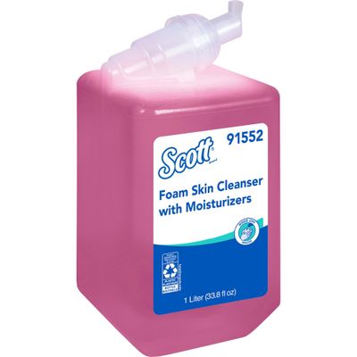 Scott Foam Skin Cleanser with Moisturizers