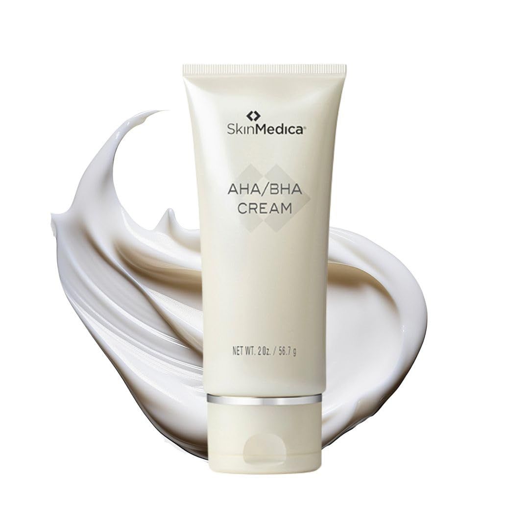 SkinMedica AHA/BHA Cream - Age-Defying Skincare Face Cream for Women That Exfoliates and Improves the Appearance of Skin Tone and Texture for Brighter Skin, 2 Oz