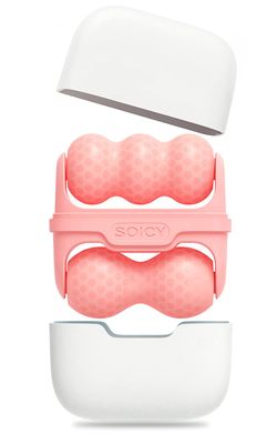 Ice Roller Double Ended, Ice Roller for Face &amp; Eye Puffiness Relief, Ice Face Roller Massager for Migraine Pain, 2 in 1 Facial Ice Roller Skin Care Tool for Whole Body Minor Injury Cold Compress