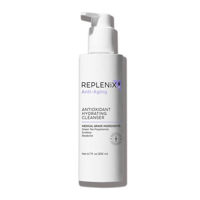 Replenix Antioxidant Hydrating Cleanser, Medical-Grade Gentle Face Wash for Dry &amp; Mature Skin (6 fl. Oz)