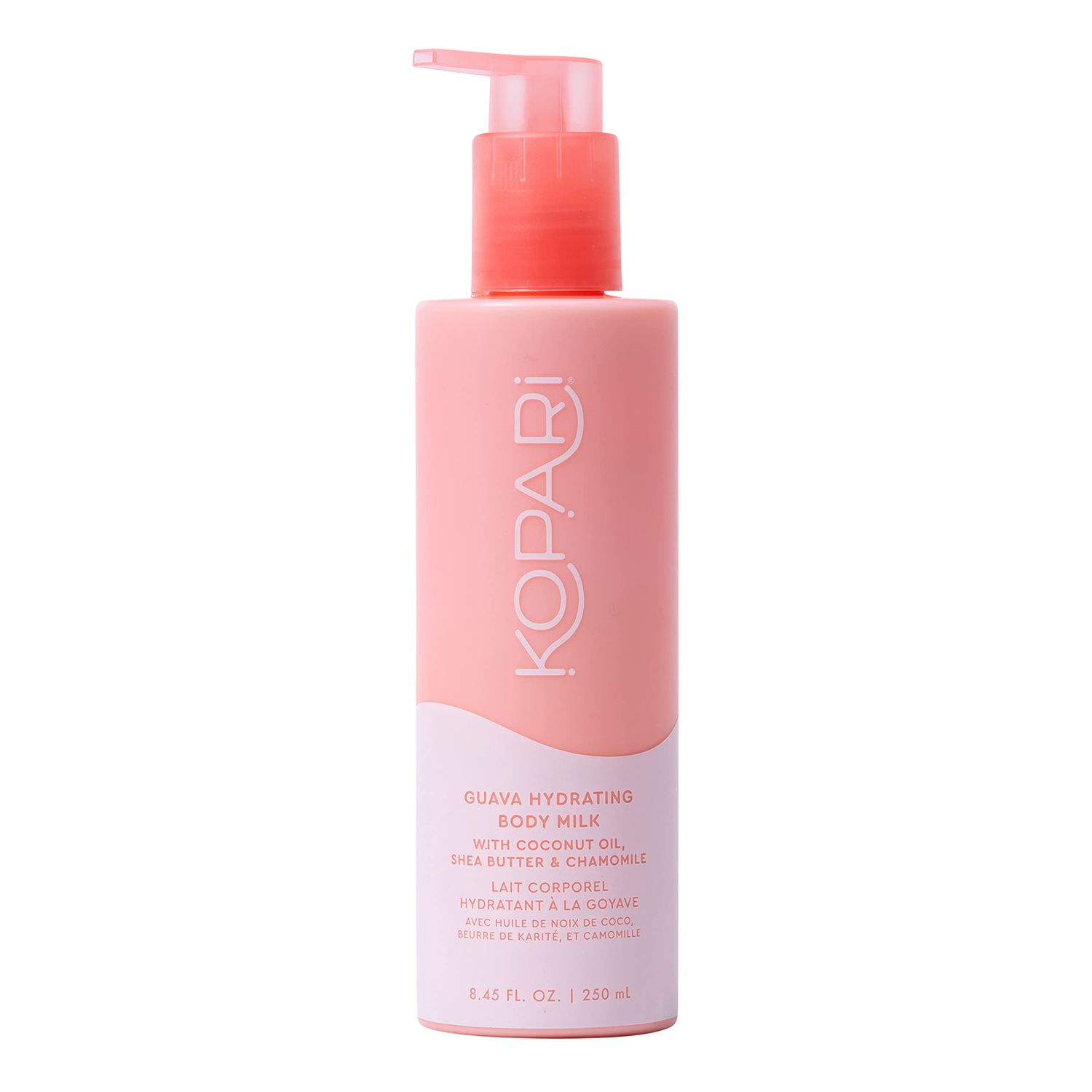 Kopari Hydrating Body Milk Lotion, Smooth Lightweight Feel, Deep Moisture for Instant Silky Skin, Infused with Shea Butter &amp; Chamomile, Guava