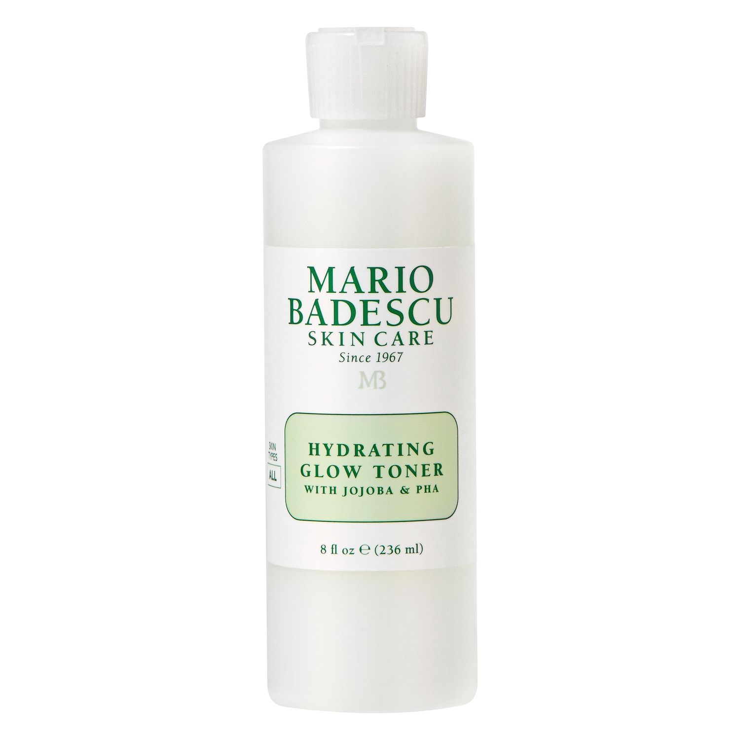 Mario Badescu Hydrating Glow Toner with Jojoba &amp; PHA - Brightens, Rejuvenates, and Nourishes for Luminous Skin - Facial Toner and Serum Formula with Cooling Sensation