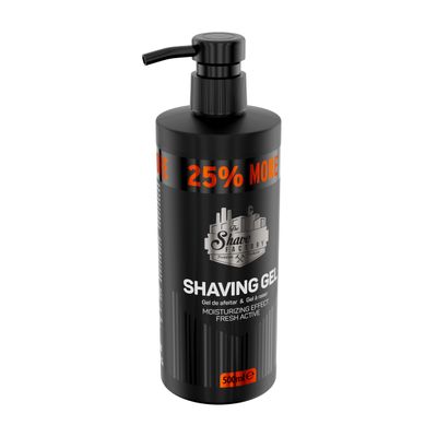 The Shave Factory - Shaving Gel | Non-Irritating | Precise shave on face and body | Shaving gel for men | Moisturizes the skin | 1250ml (42.25fl oz.) (500ml (16.90 Fl. Oz))
