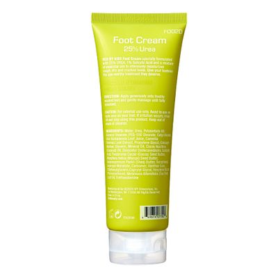 Red by Kiss 25% Urea Foot Cream- Ultra Hydrating Foot Cream with Salicylic Acid for Dry and Cracked Heels, Non-Greasy Formula 4.2 oz