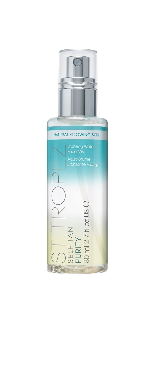 St.Tropez Self Tan Purity Face Mist, Natural Sunkissed Glow Face Tan with Hyaluronic Acid &amp; Antioxidants, Vegan, Natural &amp; Cruelty Free Face Care, 2.7 Fl Oz