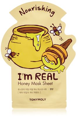 TONYMOLY I&#39;m Real Honey Nourishing Mask Sheet, Pack of 1