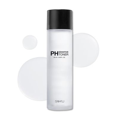 SAMU pH Sensitive Toner - Hydrating Toner with Triple Hyaluronic Acid &amp; Centella Asiatica - Korean Skin Care, Soothing &amp; Refreshing For Sensitive Skin - 4.39 Fl. Oz