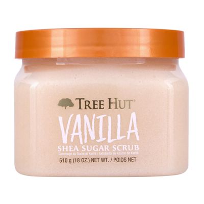 Tree Hut Vanilla Shea Sugar Exfoliating &amp; Hydrating Body Scrub, 18 oz
