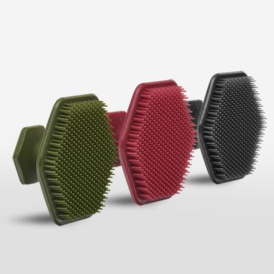 Tooletries - Men's Face Scrubber - Silicone Facial Cleansing Brush, Gentle Exfoliator Pad &amp; Soft-Touch Massager - Removes Dead &amp; Dry Skin - Long Lasting Bathroom &amp; Shower Accessories - 3 Pack