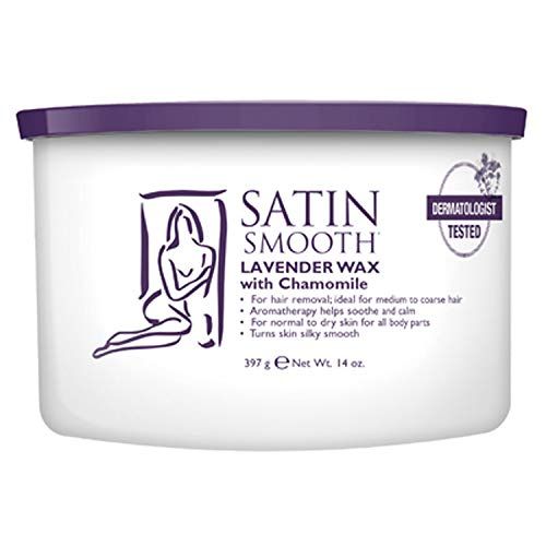 Satin Smooth Lavender Soft Wax with Chamomile (Strip) 400g (14 oz) Can
