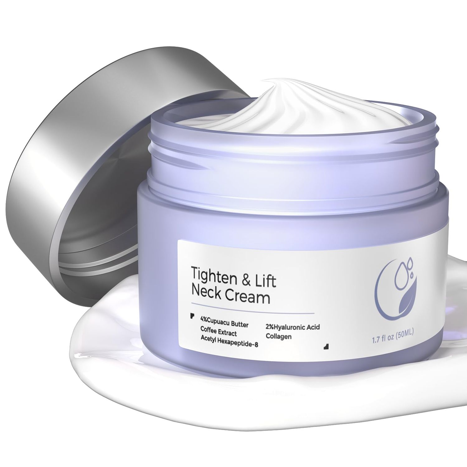 Jtopyrt Neck Creams for Tightening and Firming: Anti - Aging Tighten and Lift Neck Cream Moisturise Wrinkle Cream for Women and Man 1.7 oz