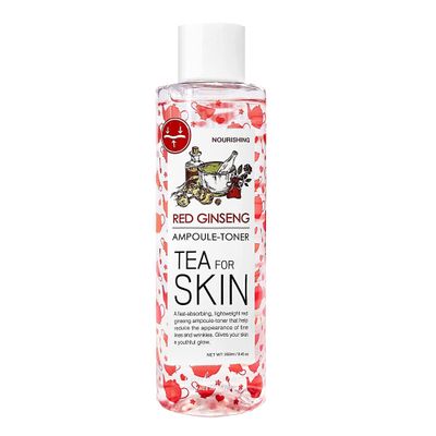 Korean Toner for Face, Red Ginseng Essence Toner 1pcs, Hydrating Toner Korean, Alcohol Free, for Oily Skin, Normal, Acne, Pore Control Skin Toners for Women