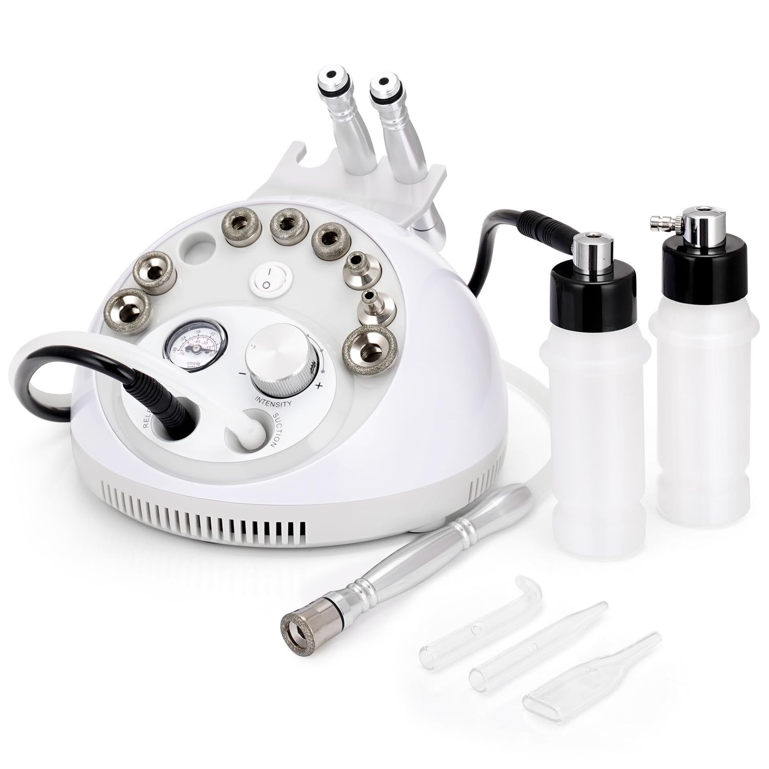 UNOISETION Diamond Microdermabrasion Machine, 3 in 1 Dermabrasion Facial Machine, at-Home Microdermabrasion Tool for Exfoliation &amp; Reduce Wrinkles