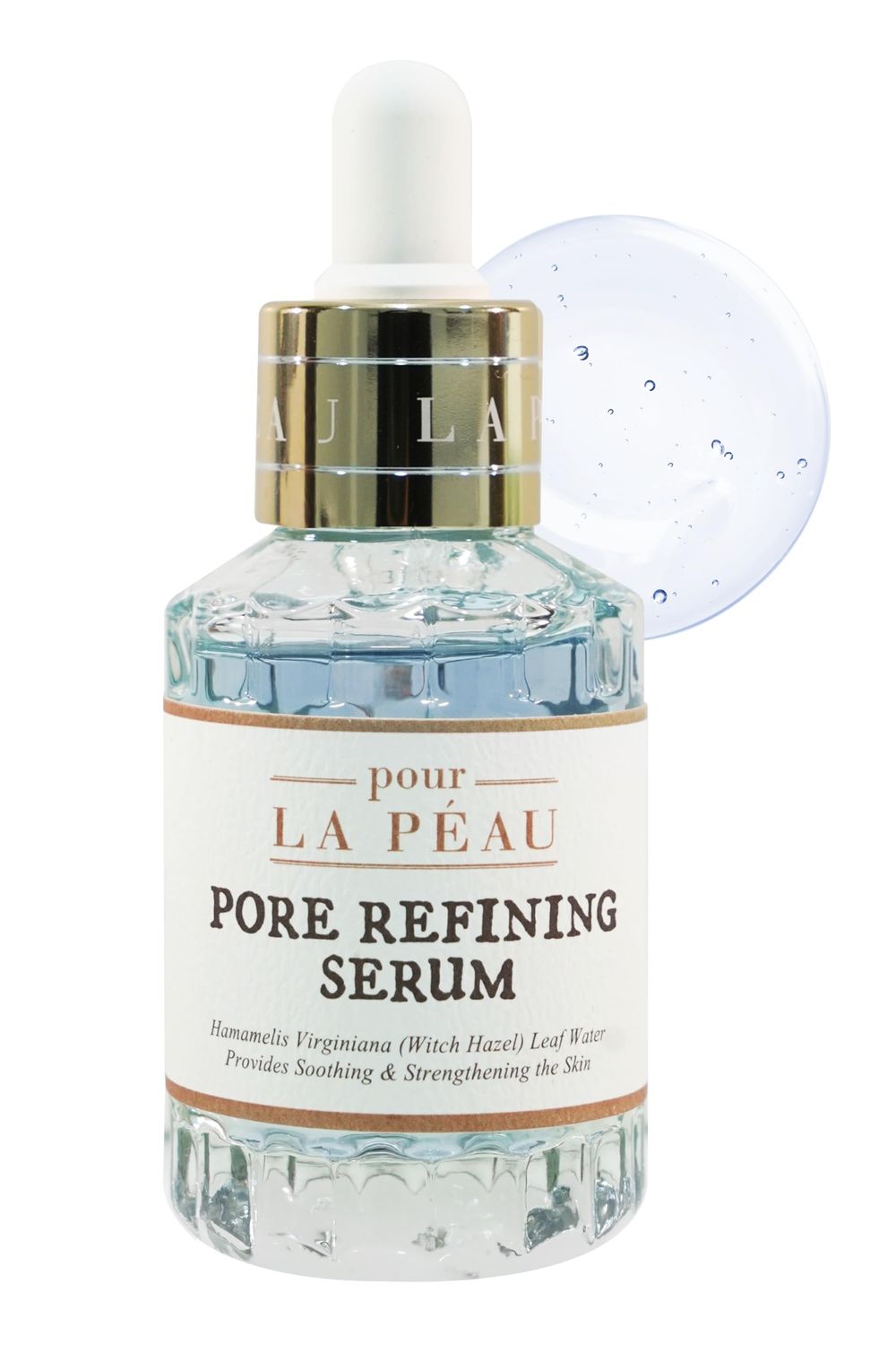 POUR LA PEAU Pore Refining Serum | Pore Minimizing Serum for Face | Organic Face Moisturizer Pore Tightening Serum | Hydrating Face Serum Pore Minimizer Korean Skin Care Products (1.01 Fl. Oz)