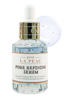 POUR LA PEAU Pore Refining Serum | Pore Minimizing Serum for Face | Organic Face Moisturizer Pore Tightening Serum | Hydrating Face Serum Pore Minimizer Korean Skin Care Products (1.01 Fl. Oz)