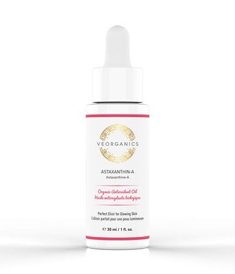 VeOrganics Astaxanthin-A Organic Facial Oil - Face Moisturizer - Face Moisturizer for Women - Face Oil for Women - Skin Oil for Face - Organic Skin Care