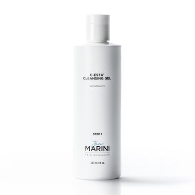 Jan Marini Skin Research C-ESTA Cleansing Gel - Daily Facial Cleanser with Vitamin C - Skincare Face Wash for Oily, Dry &amp; Combo Skin - Gel Face Cleanser - 8 fl oz