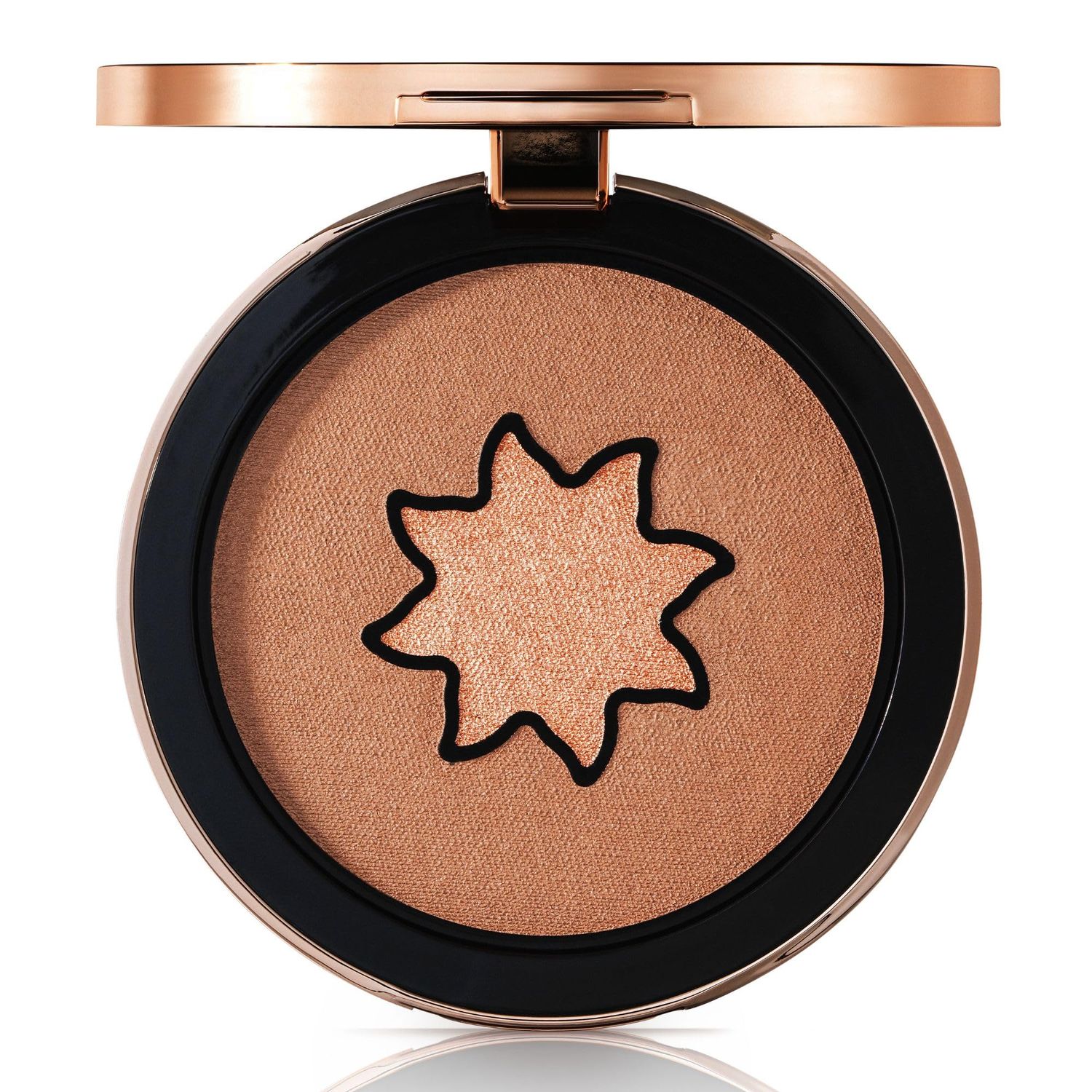 M. Asam MAGIC FINISH Satin Bronzer Amber &amp; Walnut (0.22 oz) - 4-in-1 Bronzer Powder, Satin-Touch Texture, Creamy-Soft with Ultra-Fine Color Pigments, Vegan &amp; Silicone-Free