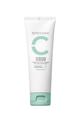 ZitSticka CUSHION CLEANSE Hydrating Facial Cleanser for Sensitive, Breakout-Prone Skin, Non-Stripping, Barrier-Boosting | 80ml / 2.7 oz (Pack of 1)
