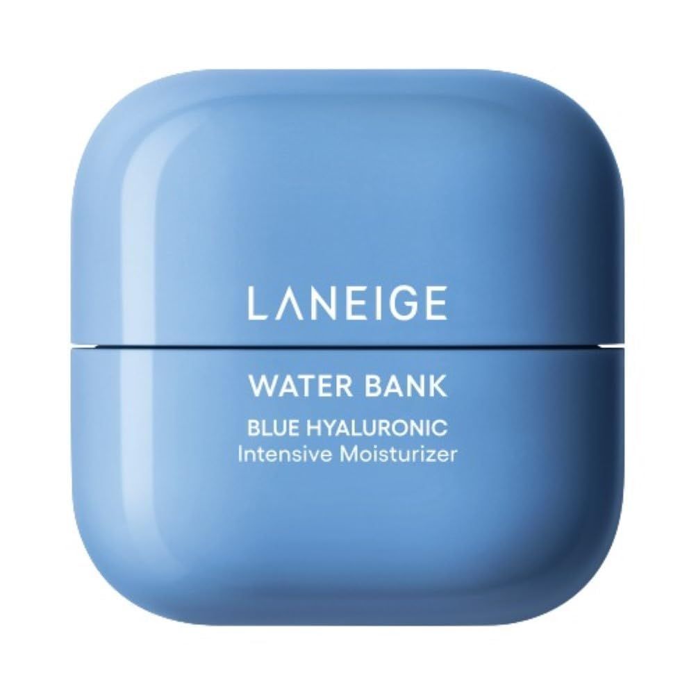 LANEIGE Water Bank Blue Hyaluronic Intensive Moisturizer: Peptides, Squalane, Hydration, Improve Elasticity, Fortify Skin&#39;s Moisture Barrier