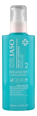 IASO Exfoliating Prep | Multi-Functional Toner, AHAs/BHA Peeling, Add Moisture, Korean Skin Care, 4.73 oz