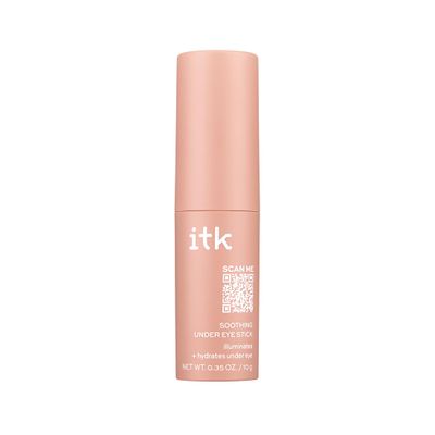 ITK Skincare Caffeine + Aloe Vera Under Eye Stick Serum For Dark Circles - Anti Aging Moisturizer for Fine Lines + Wrinkles - Calms Redness - Hydrate, Brighten + Soothe Puffy Eyes