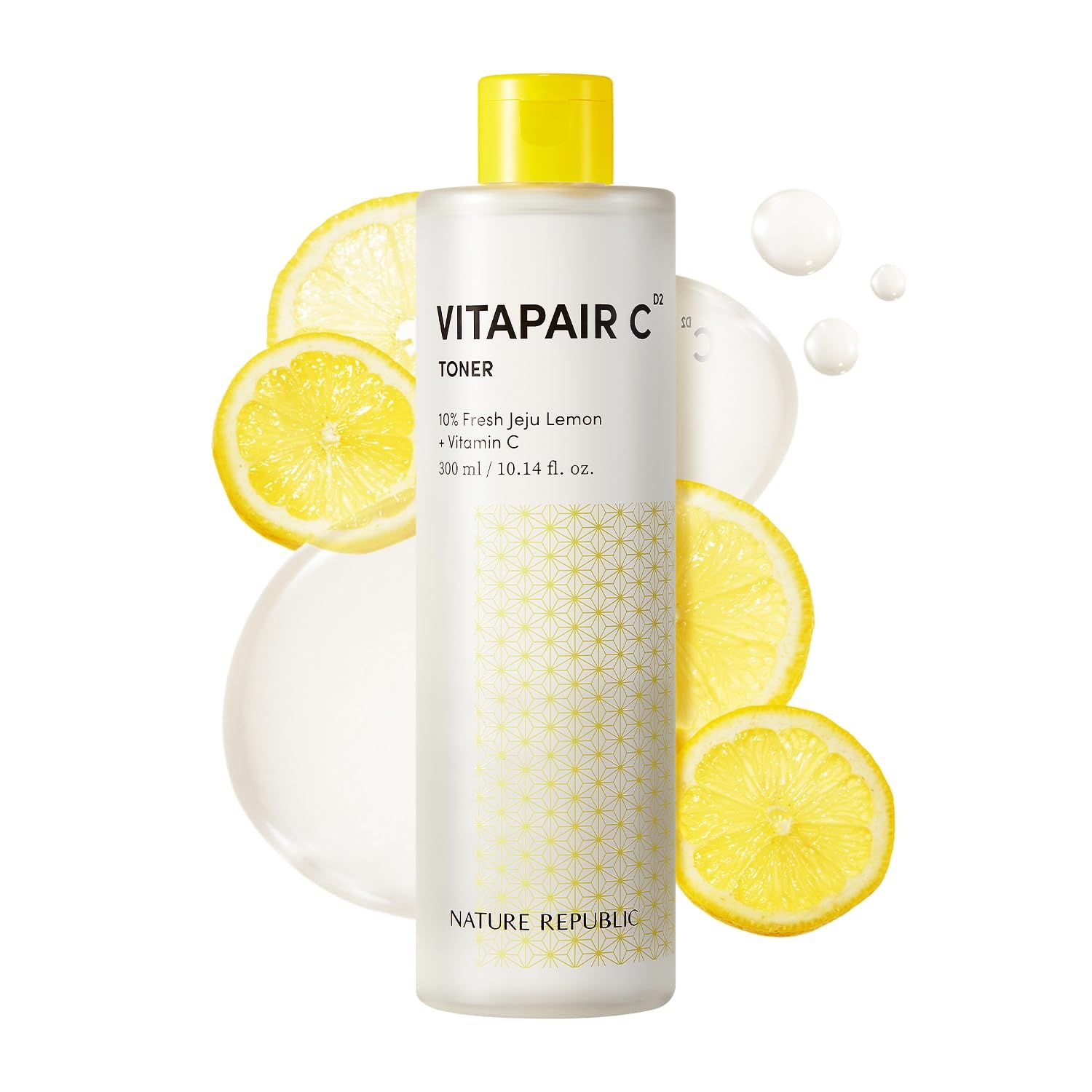 Nature Republic VITAPAIR C Toner 300ml | Lightweight Formula Brighten Soothes Comforts