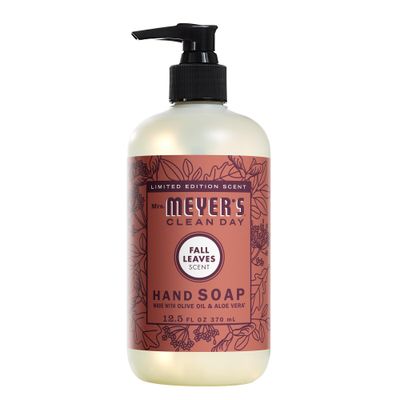 MRS. MEYER&#39;S CLEAN DAY Liquid Hand Soap, Fall Leaves Scent, 12.5 fl oz (Pack of 1)