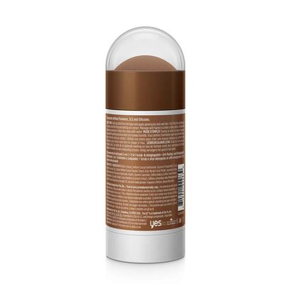 Yes To Coconut Coffee 2-In-1 Scrub &amp; Cleanser Stick, Exfoliating &amp; Cleansing Formula To Wash Away Dirt &amp; Grime While Packing A Hydration Punch With Coconut Oil, Natural Vegan &amp; Cruelty Free, 2.5 Fl Oz
