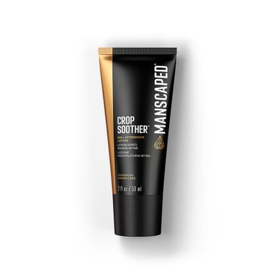 MANSCAPED Crop Soother Groin Grooming Aftershave Lotion - Infused with Aloe, Colloidal Oats, Shea, Cocoa Seed Butter, Safflower Oil for Soothing &amp; Relief