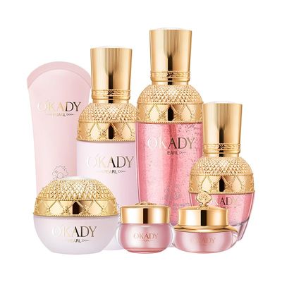 R RadiantRise Skin Care Set &amp; Kit For Women Facial Skin Care Routine Set Kit Flower Secret 7-In-1 Set Birthday Gift Mother&#39;s Day Gift Valentine&#39;s Day Gift