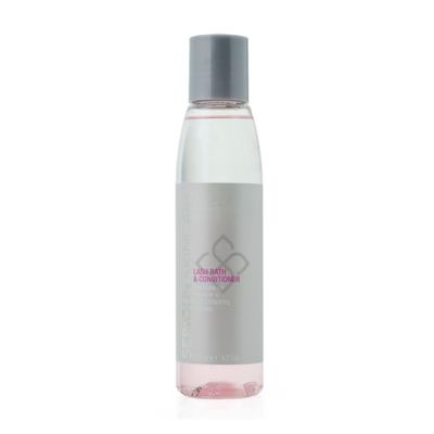 Serious Skincare Lash Bath &amp; Conditioner - Double Action Eye Makeup Remover - Oil Free - Enhancing Peptides Promotes Eyelash Growth - Clover Flower - Effortlessly Removes Waterproof Mascara - 4 oz.