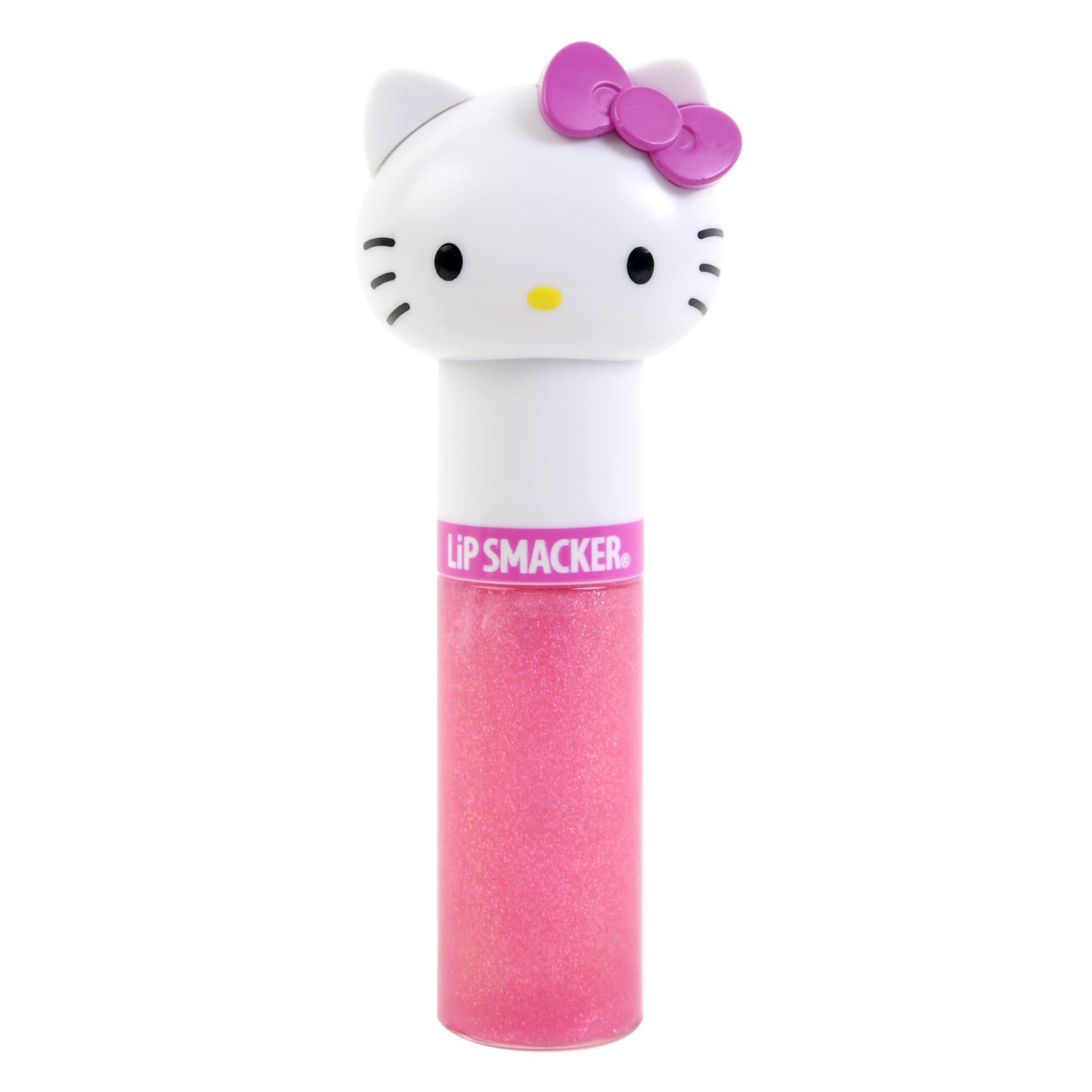 Lip Smacker Lippy Pals Swirls, Sanrio Hello Kitty, Flavored Moisturizing &amp; Smoothing Soft Shine Lip Balm, Hydrating &amp; Protecting Fun Tasty Glossy Finish , Cruelty-Free &amp; Vegan - Kiwi