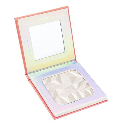 SZDYM Highlighter Makeup Palette,holographic packaging with Mirror Cosmetics Vegan, Cruelty Free and Hypoallergenic 6 color Pigmented Face (Highlighters-01)