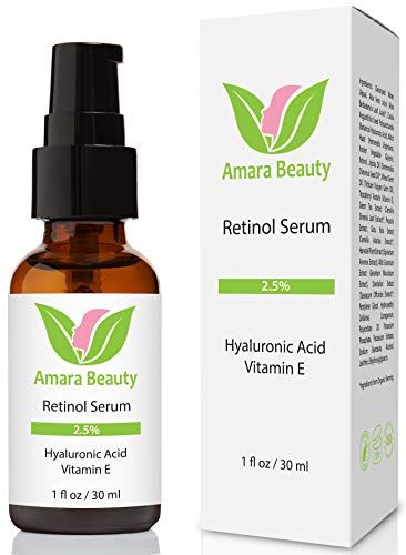 Retinol Serum 2.5% with Hyaluronic Acid &amp; Vitamin E, 1 fl. oz.