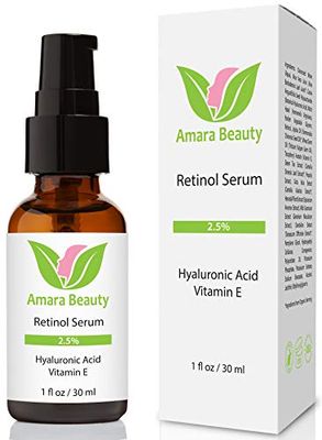 Retinol Serum 2.5% with Hyaluronic Acid &amp; Vitamin E, 1 fl. oz.