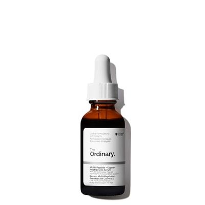 The Ordinary Multi-Peptide + Copper Peptides 1%, Anti-Aging Serum for Fine Lines and Skin Elasticity, 1 Fl Oz