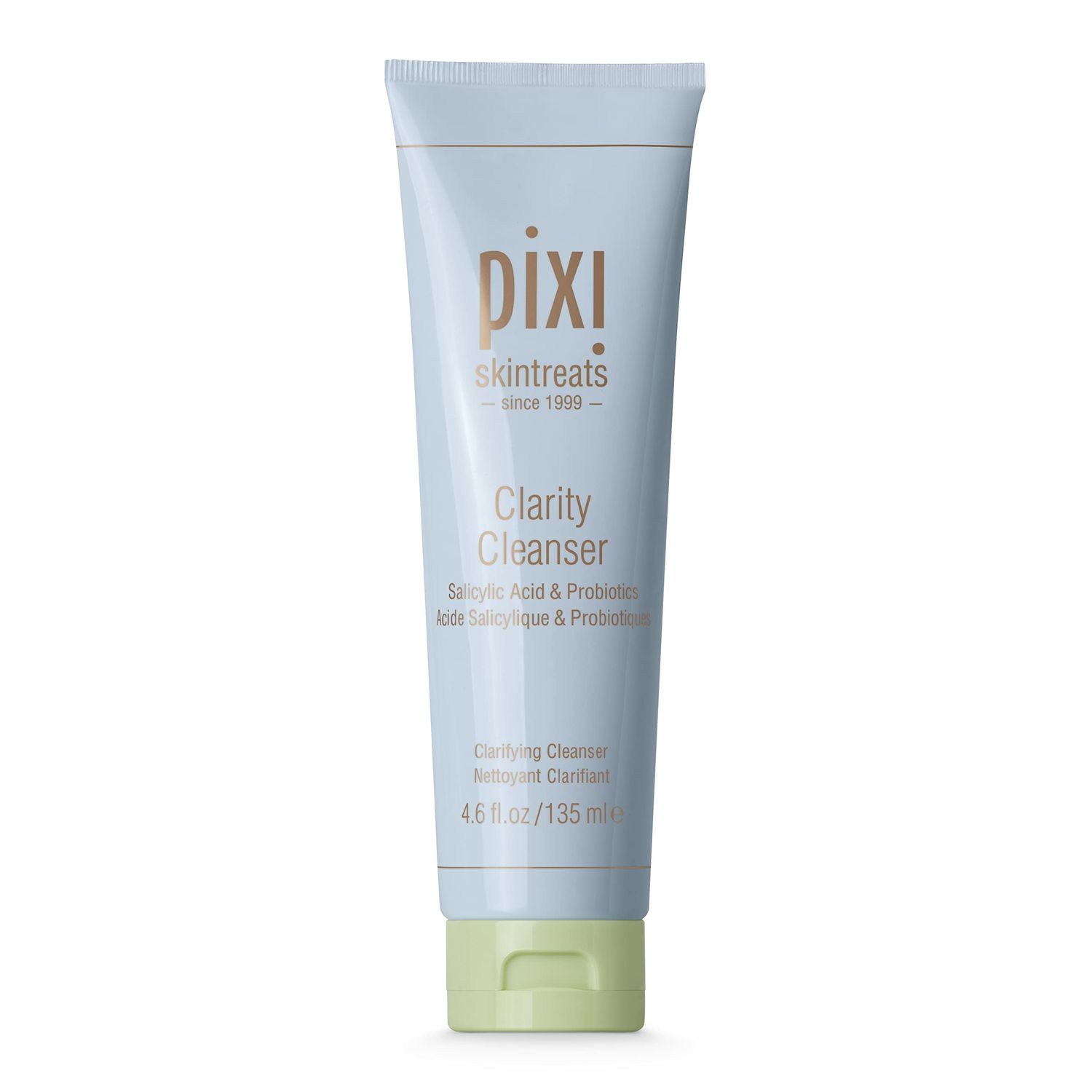 Pixi Beauty Clarity Cleanser | Gentle &amp; Effective Facial Cleanser | Helps Minimize Pores | Promote A Clearer, Healthier Complexion | 4.6 Fl Oz