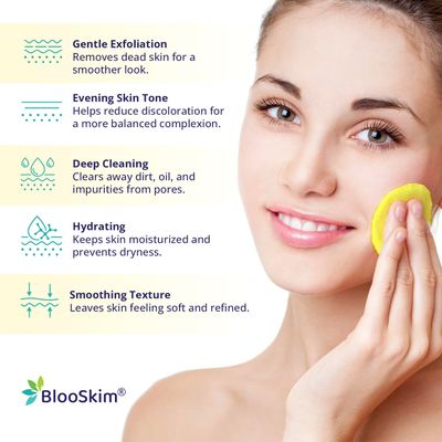 Turmeric Kojic Acid Cleansing Pads: 60 Pcs Turmeric Cleansing Pads for Dark Spots - Exfoliating Pads for Face Men and Women