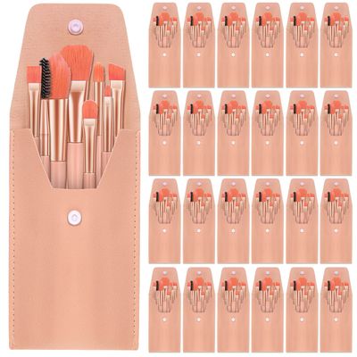 Rtteri 16 Sets Travel Makeup Brush Synthetic Makeup Brushes with Case Eye Lip Brush Kit for Bridesmaid Gift Face Cosmetics Foundation Powder Eyeshadow Blush Concealer Eyebrow Eyelash