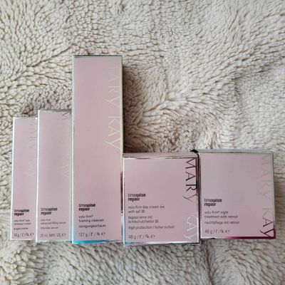 New Mary Kay TimeWise Repair Volu-Firm 5 Product Set Adv Skin Care Full Size (Large)