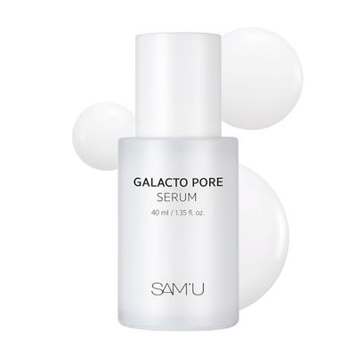 SAMU Galacto Pore Serum - Pore Tightening Serum with Galactomyces For Glass Skin - Korean Skin Care, Tightening &amp; Hydrating with AHA, PHA, BHA, Suitable for Acne-Prone Skin - 1.4 Fl. Oz